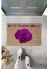 BFS Dijital Baskı Kişiye Özel İç Kapı Dekorasyon Paspas  PS11228