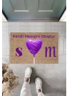 BFS Dijital Baskı Kişiye Özel İç Kapı Dekorasyon Paspas  PS11230