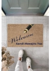 BFS Dijital Baskı Kişiye Özel İç Kapı Dekorasyon Paspas PS11296