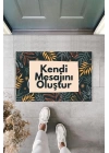 BFS Dijital Baskı Kişiye Özel İç Kapı Dekorasyon Paspas PS11303