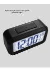 BFS Dijital Masa Saati Sensörlü Aydınlatmalı Alarm ve Sıcaklık Ölçerli