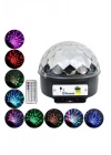 BFS Disko Topu Renkli Işıklı Lazer Parti Bluetooth Bağlantılı Led Küre