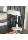 BFS  Dokunmatik 3 Farklı Büyük LED Işıklı Çalışma Masası Üstü Kıvrılabilir Başlıklı Lamba