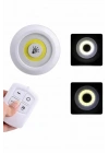 BFS Dolap Işığı Mutfak Rafı Işığı Uzaktan Kumandalı 3 Lü Spot Led Lamba
