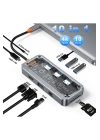 BFS Dönüştürücü 10in1 Hub SW10V - Gri