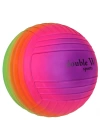 BFS   DoubleWSportsGökkuşağıTırtıklıPVCTop23cm