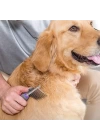 BFS  Düğüm Açıcı Pet Fırçası Emniyetli Uzun ve Çelik Dişli Kedi Köpek Tüy Kıtık Açma Tarağı