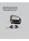 BFS Ekonomik Alarm Disk Kilidi Motosiklet Scooter Bisiklet Güvenlik