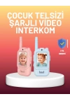 BFS Ekranlı Walkie Talkie Oyuncağı Ses ve Görüntü Destekli