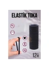 BFS  Elastik Toka 12 ADET SİYAH