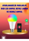 BFS Enerji Verimli Akıllı LED Ampul, Uzaktan Kontrol Özellikli