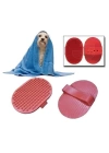 BFS  Ergonomik Masajlı Evcil Hayvan Kedi Köpek Yıkama Fırçası Aparatı