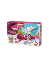 BFS   ERN-2013 Heroes Toys Uçak Ev Bebek Seti - Eren Oyuncak