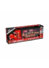 BFS   ERN-875 Heroes Toys Çantalı İtfaiye Taşıyıcı Tır Seti - Eren Oyuncak