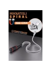 BFS  Esnek Manyetik Toplama Aracı - Mıknatıslı Spiralli Çubuk Metal Vida Civata Somun Arama Çubuğu