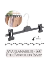 BFS Etek Pantolon Eşarp Kıskaçlı Askı 8 li SET