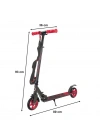 BFS   Evo Flexi 2 Tekerlekli Scooter Kırmızı