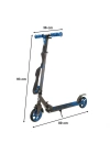 BFS   Evo Flexi 2 Tekerlekli Scooter Mavi