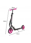 BFS   Evo Flexi Max 2 Tekerlekli Scooter Pembe
