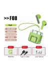 BFS F08 Dijital Şarj Göstergeli TWS Bluetooth Kulaklık - Yeşil