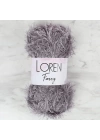 BFS  Furry Koyu Gri El Örgü İpi - RF036 - 34056