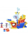 BFS  G0666 Spidey ve İnanılmaz Arkadaşları Webs Ahoy Bubble Ship +3 yaş