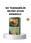 BFS G5 Retro Oyun Konsolu 500 Klasik Oyunlu 3 İnç HD Ekran ve TV Bağlantılı