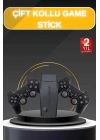 BFS Game Stick El Atarisi 2.4g Kablosuz Çift Kol Oyunlar 4k Game Stick 3500 Oyunlu Atari Uyumlu