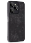 BFS  General Mobile Era 50 Kılıf Aras Deri Kapak - Siyah