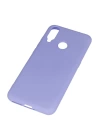 BFS  General Mobile GM 10 Kılıf Nano içi Kadife Silikon - Lila