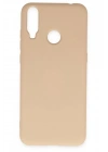 BFS  General Mobile GM 10 Kılıf Nano içi Kadife Silikon - Pudra