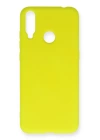 BFS  General Mobile GM 10 Kılıf Nano içi Kadife Silikon - Sarı