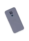 BFS  General Mobile GM 20 Kılıf Nano içi Kadife Silikon - Gri