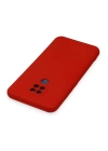 BFS  General Mobile GM 20 Kılıf Nano içi Kadife Silikon - Kırmızı