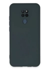 BFS  General Mobile GM 20 Kılıf Nano içi Kadife Silikon - Koyu Yeşil