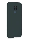 BFS  General Mobile GM 20 Kılıf Nano içi Kadife Silikon - Koyu Yeşil