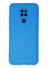 BFS  General Mobile GM 20 Kılıf Nano içi Kadife Silikon - Mavi
