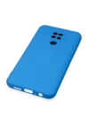BFS  General Mobile GM 20 Kılıf Nano içi Kadife Silikon - Mavi