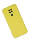 BFS  General Mobile GM 20 Kılıf Nano içi Kadife Silikon - Sarı