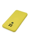 BFS  General Mobile GM 20 Kılıf Nano içi Kadife Silikon - Sarı