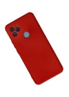 BFS  General Mobile GM 21 Kılıf Nano içi Kadife Silikon - Kırmızı