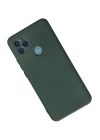 BFS  General Mobile GM 21 Kılıf Nano içi Kadife Silikon - Koyu Yeşil