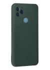 BFS  General Mobile GM 21 Kılıf Nano içi Kadife Silikon - Koyu Yeşil