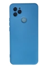 BFS  General Mobile GM 21 Kılıf Nano içi Kadife Silikon - Mavi