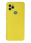 BFS  General Mobile GM 21 Kılıf Nano içi Kadife Silikon - Sarı