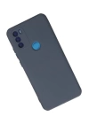 BFS  General Mobile GM 21 Plus Kılıf Nano içi Kadife Silikon - Gri