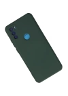 BFS  General Mobile GM 21 Plus Kılıf Nano içi Kadife Silikon - Koyu Yeşil