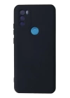 BFS  General Mobile GM 21 Plus Kılıf Nano içi Kadife Silikon - Lacivert
