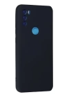 BFS  General Mobile GM 21 Plus Kılıf Nano içi Kadife Silikon - Lacivert