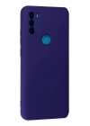 BFS  General Mobile GM 21 Plus Kılıf Nano içi Kadife Silikon - Mor